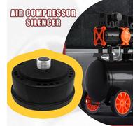 1pcs 25mm/2.5cm Compressore Aria Rumore Riduttore Silence Plastica Tondo