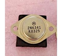 1Pcs 2N6341 Si Transistor NPN Di Potenza 25A 150V 200W TO3 Motorola