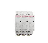 1pcs 2P 16A 20A 25A AC 110V 220V 50/60Hz Bobina Su Guida Din Interruttore Contattore Modulare Domestico 2NO 2NC 1NO1NC for Smart Home House Hotel Componenti elettronici (Color : 16a-2no, Size : 220V