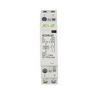 1PCS 2P 16A/20A/25A Ac Din Rail Domestico Modulare Contattore Interruttore di Controllo 220V/230V 50/60HZ 1NO 1NC 2NO 2NC(20A 2NC)