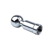 1Pcs 3/4" 304 Stainless Rotary Spray Ball Female Thread CIP Tank Cleaning Head 360 Degree Coverage Wash Fitting