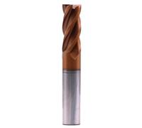 1PCS 3 Flauto 4 Flauto Taglio 100L HRC55 Router di CNC Acciaio al tungsteno Sprial Bit Fresa Fresa 4 Flauto-M(6x40x6Dx100)