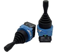 1Pcs 30mm Monolever Cross Rocker Master Switch Joystick Cross Switch Self-Reset Self-Lock 2NO 4NO HKB-601 (Color : 2 Way Self Lock)(4 Way Self Lock)