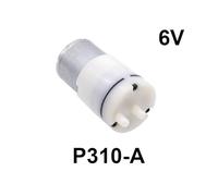 1PCS 310 Vacuum Pump DC 6V 3.7V Water Pump Diaphragm Pump Negative Pressure Pump Pump for Spraying Machine Parts NWPNLXEA(P310-A 6V)