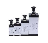 1pcs 3R210-08 1/4 "2 Posizioni 3 Port Air Valvole Manuale Valvola di Controllo Pneumatico (3R210-08 PC4-02)