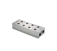 1PCS 3V300 3V400 elettrovalvola gruppo valvola piastra valvola serie collettore(3V400,KL4-10b)