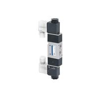 1PCS 3V310 3V410 3V220 serie G1/4 3/8 1/2 elettrovalvola valvola pneumatica valvola a bobina singola e doppia(3V410 15 G1-2 2-3Way,AC220V)