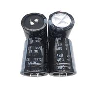 1PCS 400V680UF 35X45 Aluminum Electrolytic Capacitor 680UF 400V 35 * 45 GN 105 Degrees Fixed Capacitor AUOQKQUT