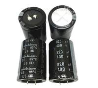 (1PCS)400V820UF 35X50 Electrolytic Capacitor 820UF 400V 35 * 50 high voltage