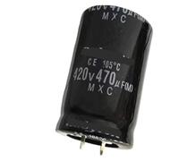 (1pcs)420V470UF 25X55 aluminum electrolytic capacitor 470UF 420V 25 * 55 450V/400V AUOQKQUT