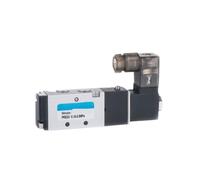 1PCS 4V110 4V120 4V130 M5 G 1/8 elettrovalvola aria 0.15~0.8 MPa tipo valvola pneumatica aria(4V120-M5 2-5Way,DC24V_1PC)