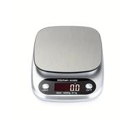 1PCS 5/10KG Display LCD in acciaio inossidabile bilancia da cucina for alimenti, libbra digitale for la perdita di peso cottura preparazione dei pasti(5KG)