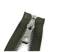 1pcs 5# 35-85cm con cerniera in metallo con cerniera aperta a blocchi di cucitura automatica, Army Green, 85cm