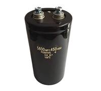1pcs 5600UF 450V Condensatore elettrolitico radiale 450V5600UF 75 * 145mm Elementi di accumulo di energia