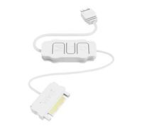 1PCS 5V 3PIN Controller ARGB al cavo di prolunga interfaccia SATA Mini adattatore for striscia luminosa ventola PC(White)
