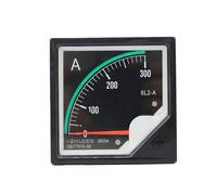 1PCS 6L2-A 50A 75A 100A 150A 200A 250A 300A Misuratore analogico Pannello AMP Corrente Amperometro Puntatore Amperometro 80 * 80MM(250A (5A))