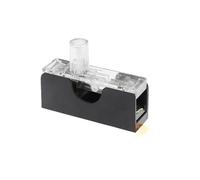 1PCS 6X30mm Glass Fuse Holder FS-101 Din Rail Mount Single Pole 6 * 30 Fuse Casing 0.5A ~ 30A(8A)