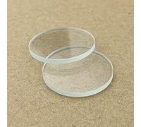 1Pcs 8-42mm Polished Glass Flat Lens for LED Flashlight, Torch, and Bike Light - Replacement Lens(14mm x1.2mm)