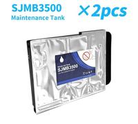 1pcs a 6pcs SJMB3500 C33S020580 3500 SCATOLA DI MANUTENZIONE Compatibile con le stampanti della serie Etichetta di manutenzione di manutenzione compatibile(SJMB3500-2pcs)