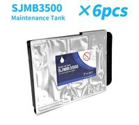 1pcs a 6pcs SJMB3500 C33S020580 3500 SCATOLA DI MANUTENZIONE Compatibile con le stampanti della serie Etichetta di manutenzione di manutenzione compatibile(SJMB3500-6pcs)