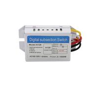 1PCS AC110V 2/3 Strade Indipendenza Sezione di Controllo Interruttore 2 Modi Interruttore Sottosezione Digitale 3 Modi Interruttore A Tratti for La Luce di Soffitto(2 ways)