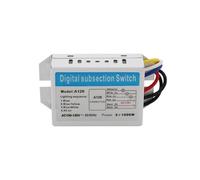 1PCS AC110V 2/3 Strade Indipendenza Sezione di Controllo Interruttore 2 Modi Interruttore Sottosezione Digitale 3 Modi Interruttore A Tratti for La Luce di Soffitto(3 ways)