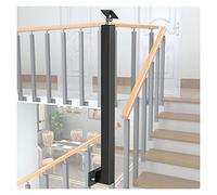 1pcs Adjustable Stainless Steel Deck Balusters for Stairs and Porch Railing - 30-130cm Height,Easy Installation