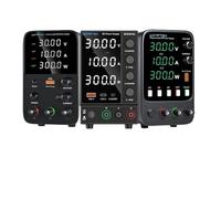 1PCS Alimentatore regolabile 30V 10A con display LED a 4 cifre USB5V 2A regolatore di tensione da laboratorio a ricarica rapida AC220V/110V(3 Digits 30V 6A)