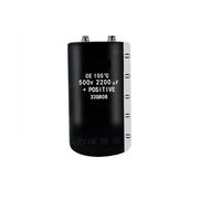 (1pcs) aluminum electrolytic large capacitor 450V2200UF 500V2200UF screw pin capacitor ICXLPMC(50x 110mm)