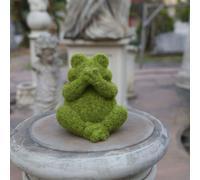 1pcs Animale Rana Resina Ornamento Carino Mini Decorazione Fai da Te Casa Statua