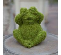 1pcs Animale Rana Resina Ornamento Carino Mini Decorazione Fai da Te Casa Statua