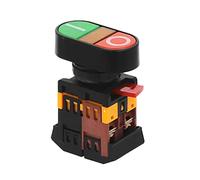 1Pcs APBB-22N-25N Interruttore a doppio pulsante Start-Stop con lampada a LED Componenti elettronici (Size : 380v)