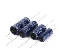 1Pcs B10A 100V Superior Capacitor Horizontal Electrolytic Capacitor Speaker Frequency-Divided Audio Capacitor Audiophile CZAOINCU(22uF 100V)