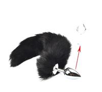 1pcs, BDSM Three Size Dog Tail Anal Plug, Animal Tail Butt Plug, Role-playing Sex Games, Men And Women Sex Toys(L)