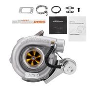 1pcs Billet T3 Turbocompressore Universal Turbo for 4 / 6 CYL A/R: 0.63 1.5-2.5L