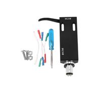 1Pcs Black Turntable Headshell for Technics for Other Turntables 4 Pin Contacts Fit Phono Turntables