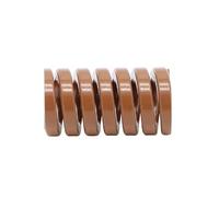 1pcs Brown Spring Phrow Load Spiral Stamping Compression Die Helical Spring od 18/20/25/27 / 35mm ID 9-17.5mm Lunghezza 20-250mm (Color : 90mm, Size : 18mm)