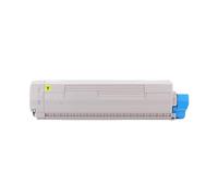 1PCS C811 Cartuccia Toner Compatibile for OKI C811 C811dn C831 C831n C831dn C831cdtn C841 Alta Compatibile Toner A Colori 10000 Pagine(Y-10000 Pages)