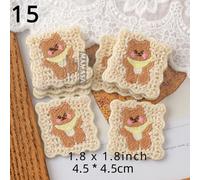 1pcs Carino Ricamo Patch Fai Abbigliamento Borse Decorativo Appliques Accessorio