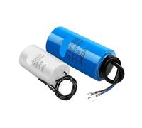 1Pcs CBB60 electronic starter Run Capacitor 450VAC Starting Capacitors Water Pump 3/4/5/6/8/10/12/14/15/16/18/20/25/30/100UF Washing Machine MQXFCZUX(450V35UF)