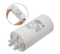1pcs CBB60 Starting Capacitor 10uF~70uF 12UF electronic starter Capacitor 50 / 60Hz 450VAC with M8 screw for motor/washing machine EKFBQBGW(450V 15UF)