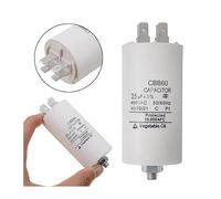 1pcs CBB60 Starting Capacitor 4uF~70uF electronic starter Capacitor 50 / 60Hz 450VAC with M8 screw for motor/washing machine MQXFCZUX(450V 12UF)