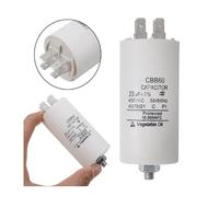 1pcs CBB60 Starting Capacitor 4uF~70uF electronic starter Capacitor 50 / 60Hz 450VAC with M8 screw for motor/washing machine EKFBQBGW(40uf450v)