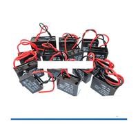 1PCS CBB61 1UF 1.5UF 2UF 2.5UF 3UF 3.5UF 4.5UF 10UF 20UF start capacitor hanging Fan soot electronic starter air conditioner 450VAC NWPNLXEA(12uf)