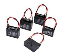 1PCS CBB61 fan starting capacitor ceiling fan range hood 450V 5.0UF