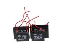1pcs CBB61 start capacitance AC Fan Capacitor 450V 1UF 1.2UF 1.5UF 2UF 2.5UF 3UF 3.5UF 4UF 4.5UF 5UF 6UF 7UF 8UF 10UF 12UF NWPNLXEA(10UF)