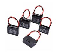 1pcs CBB61 start capacitance AC Fan Capacitor 450V 1UF 1.2UF 1.5UF 2UF 2.5UF 3UF 3.5UF 4UF 4.5UF 5UF 6UF 7UF 8UF 10UF 12UF AUOQKQUT(CBB61 2.5UF)