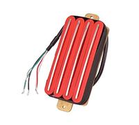 1pcs Chitarra Elettrica Dual Rail Humbucker Pickups 4 Core Wire Red Luthier Tool pickup