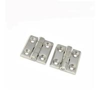 1Pcs CL226-2 Cerniere per porte in acciaio inox 304 per attrezzature industriali in lega di zinco 50 x 50 mm per mobili e armadietti (1PCS-lucidatura-acciaio)