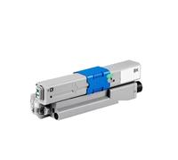 1PCS Compatibile for OKI, C301 C321 44973533 44973534 44973535 44973536 Cartuccia Toner(Y)